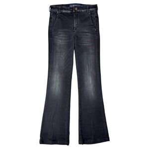 Jacob Cohen Denim Trousers Jade Flare Tailored Luxury Jeans Size 26 Made Italy